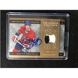 2007-08 Artifacts Treasured Swatches #TS-SS Steve Shutt Autographed