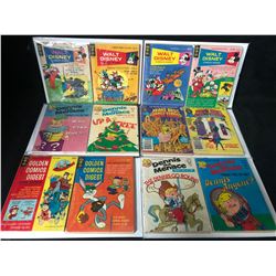 VINTAGE COMIC BOOK LOT (WALT DISNEY/ DENNIS THE MENACE...)