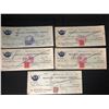 Image 1 : 1930'S MEDALTA POTTERIES USED SIGNED CHEQUES LOT (ALBERTA CANADA)