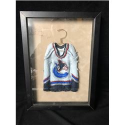 FELIX POTVIN SIGNED VANCOUVER CANUCKS NHL STAR HANGER