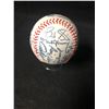 Image 4 : CHICAGO WHITE SOX TEAM SIGNED BASEBALL (JACK McDOWELL/ FRANK THOMAS....)