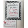 Image 2 : GORDIE & COLLEEN HOWE AUTOGRAPHED HARDCOVER BOOK (AND... HOWE!)