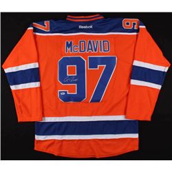 Connor McDavid Signed Edmonton Oilers Captain's Jersey (Beckett Hologram)