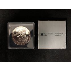 1985 Canadian National Parks 100th Anniversary Commemorative Silver Coin .500 SILVER