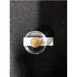 2008 12 APOSTLES  14K GOLD COIN .5 GRAMS