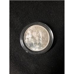 Canada 1963 Silver Dollar Coin .800 SILVER