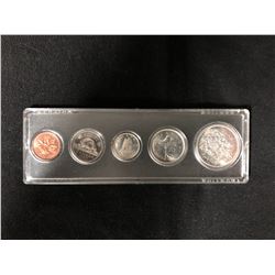 1965 Royal Canadian Mint Proof-Like 5 Piece Coin Set  .800 SILVER