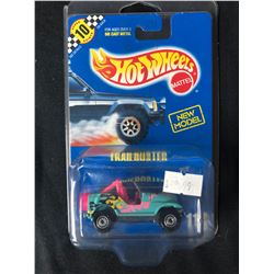 1990 Blue Card Original Hot Wheels Jeep Cj-7 Trail Buster