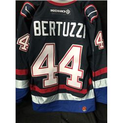 TODD BERTUZZI SIGNED VANCOUVER CANUCKS HOCKEY JERSEY