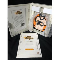 NHL STAR HANGERS "PHILADELPHIA FLYERS" (6" X 10") *HAND PAINTED UNIQUE ART*