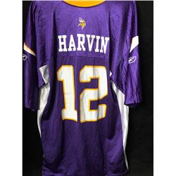 PERCY HARVIN MINNESOTA VIKINGS FOOTBALL JERSEY (LARGE)