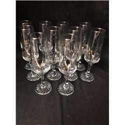 1988 CALGARY OLYMPICS GLASSWARE/ CHAMPAGNE FLUTES LOT
