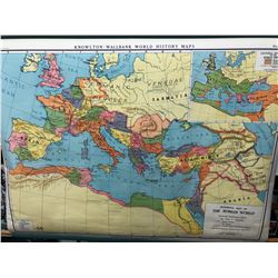 REFERENCE MAP OF THE ROMAN WORLD (FULL SIZE PULL DOWN MAP)