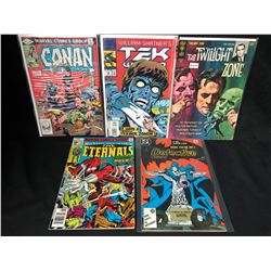 COMIC BOOK LOT (CONAN/ THE ETERNALS/ TWILIGHT ZONE...)
