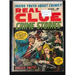 1952 VOLUME 7 #1 REAL CLUE CRIME STORIES