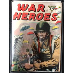 1944 Dell WAR HEROES #7 ~ WWII Comic