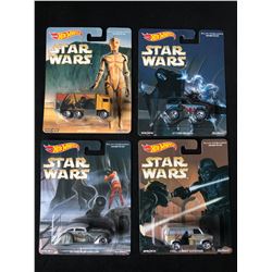 STAR WARS HOT WHEELS TOY CAR LOT (BRAND NEW) *RARE*