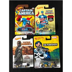 HOT WHEELS SUPER HERO CHARACTER CARS LOT (RARE/ DISCONTINUED)