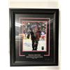 Image 1 : WAYNE GRETZKY SIGNED 16" X 18" FRAMED PHOTO (FINAL GAME 1999 REUNION ARENA)