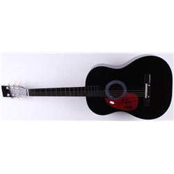 Tommy Chong & Cheech Marin Signed 38" Acoustic Guitar (JSA COA)