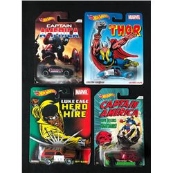 HOT WHEELS SUPER HERO CHARACTER CARS LOT (RARE/ DISCONTINUED)