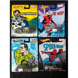 HOT WHEELS SUPER HERO CHARACTER CARS LOT (RARE/ DISCONTINUED)