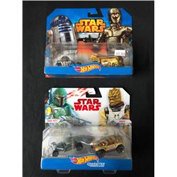 STAR WARS HOT WHEELS TOY CAR LOT (BRAND NEW) *RARE*