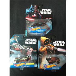 STAR WARS HOT WHEELS TOY CAR LOT (BRAND NEW) *RARE*