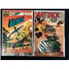 Image 1 : VINTAGE ATTACK COMIC BOOK LOT