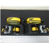 Image 1 : 2 New CAT Ratchet Straps / 16 feet x 1-1/2 inch 3000lb break strength