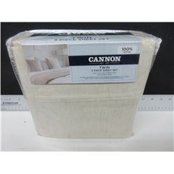 New Cannon 3 piece Twin Sheet Set
