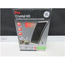 New GE Pro Crystal HD Amplified Antenna full HD 1080P 4K Ultra HD