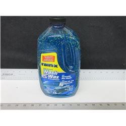 1 New Rain-X high foaming Wash & Wax with Carnauba wax beads 1.89liter