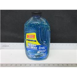 1 New Rain-X high foaming Wash & Wax with Carnauba wax beads 1.89liter