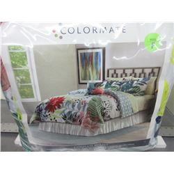 New Full 8 piece Complete Bed Set / Comforter , Shams , Sheets , Pillows