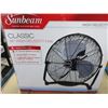 Image 1 : Sunbeam Classic 18" High Velocity Fan/ all metal 3 speed with tilt