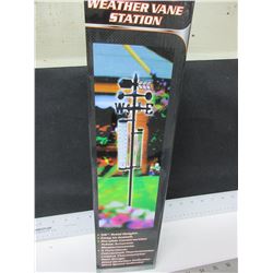 New 5 function Weather Vane Station / 56" high