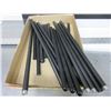 Image 1 : New Threaded Metal Poles great for Plant Supports / 17-15 & 11" lengths