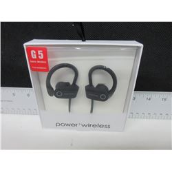 New G5 Sport Wireless Power 3 Bluetooth Headphones with Mic & more
