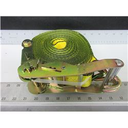 New Erickson 2" x 27 ft Ratchet Strap 10,000lb - 11,000lb  break strength