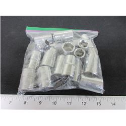 Bundle of Mastercraft metric 1/2" Drive  Sockets / Assorted sizes