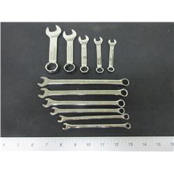 11 New Mastercraft Wrenches / 6 mm - 12mm & 5 Stubby's 3/8 - 3/4