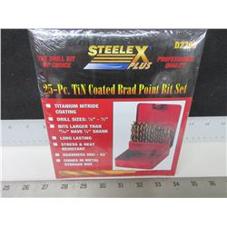 New Brad Point Drill Bits in metal Index / 25 pieces