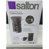 Image 1 : New Salton 1 cup Coffee Maker/comes with Ceramic Mug & permanent Filter