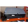 Image 1 : GREY ROOFTOP CARGO BOX W/ 2 KEYS