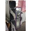 Image 2 : 4 BY 8 FOOT SHAG CARPET AND FULL LENGTH PURPLE MIRROR