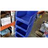 Image 2 : 4 AKRO BINS, LARGE BLUE STACKING BINS
