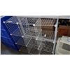 Image 1 : LOT OF WIRE CUBE SHELVING