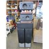 Image 1 : 3 VENTURI ACOUSTICS SPEAKERS AND 2 PRECISION ACOUSTIC FLOOR SPEAKERS