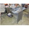 Image 2 : GLASS TOP PATIO BAR WITH BAR STOOLS